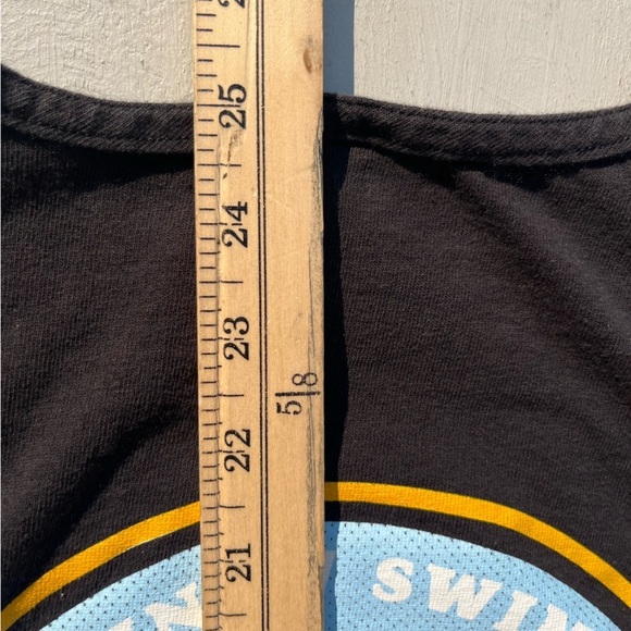 Women’s Salty Crew Tank Top Black Refuge Logo L Fishing Ocean Decks Adventure - Picture 13 of 13